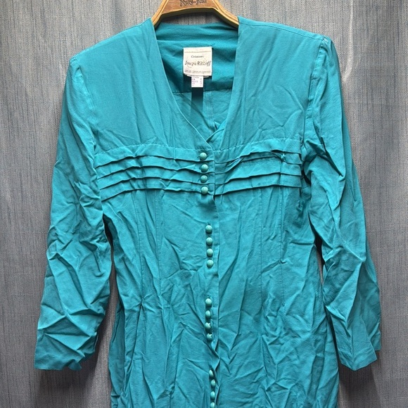 Vintage Joseph Ribkoff button up dress size 12 - Picture 2 of 8